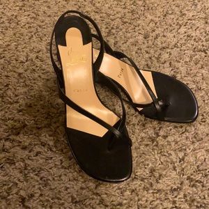 Christian Louboutin kitten heel sandals size 39.5